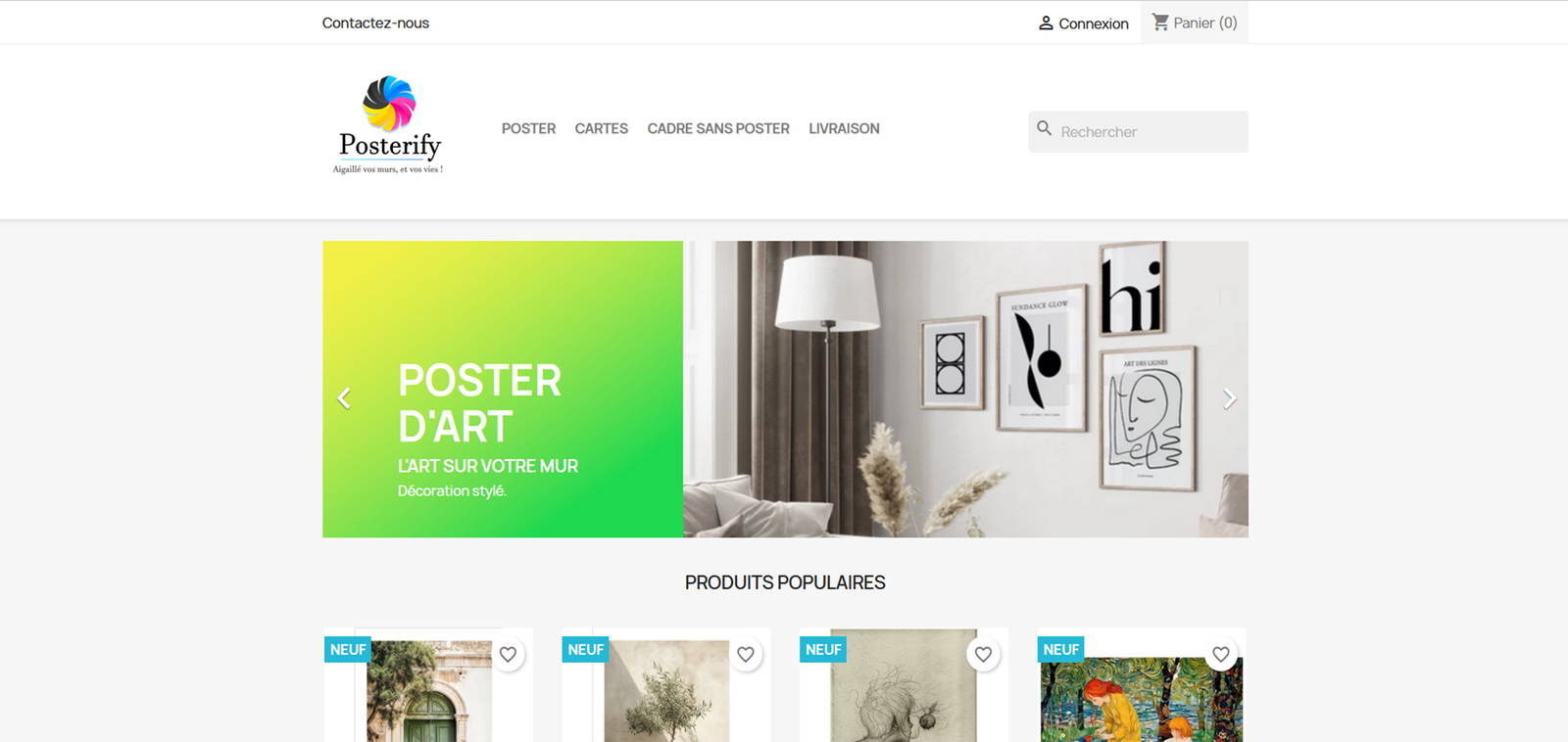 siteweb_du_posterify